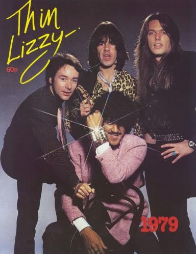 Thin lizzy tour programme - programme, 1979
