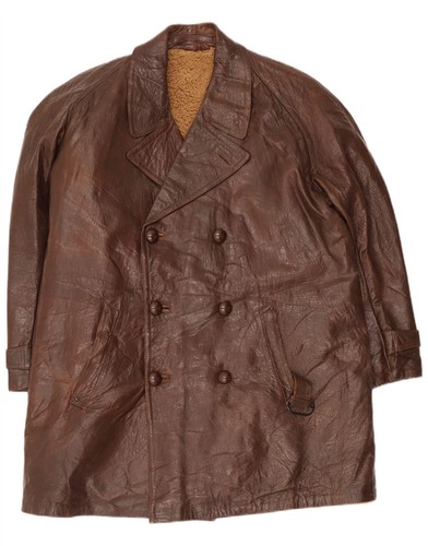 Vintage mens leather double - vintage,