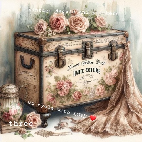Furniture craft rub on - /,