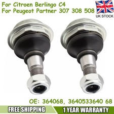 2X Front Lower Bottom Ball