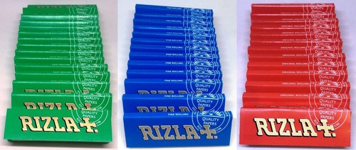 Genuine rizla green red - green, blue