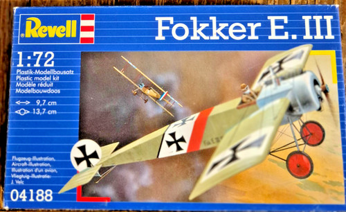 Revell fokker iii early - fokker, –