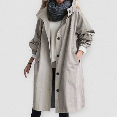 Women oversized hooded - oversized,