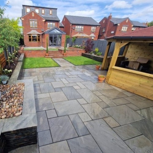Silver grey sizes - silver, driveway
