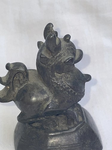 Antique opium weight bronze - opium,