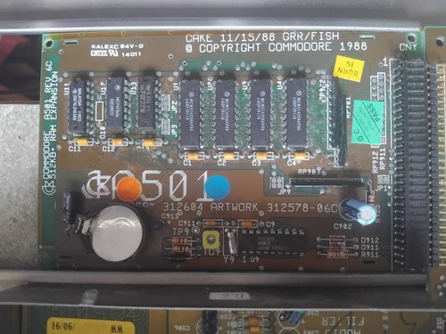 Commodore amiga 500 a501 512k - commodore,