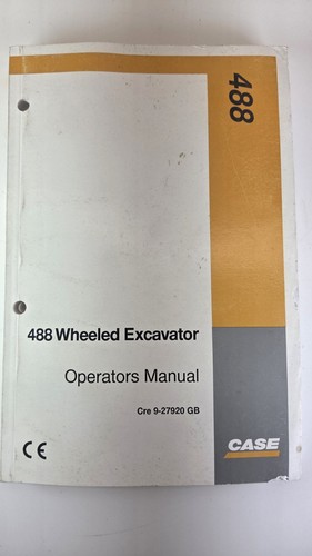 Case 488 wheeled - wheeled, excavator