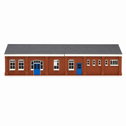 Model railway platform - model,
