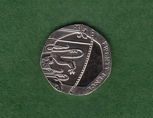 British twenty pence 2022 - british,