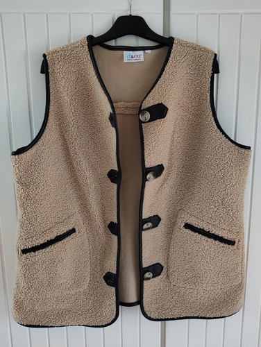 Wool sleeveless jacket - wool,