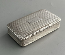 George IV Silver Snuff Box