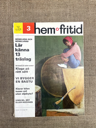 Vintage hem fritid magazine - vintage,