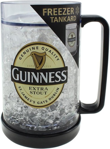 Guinness freezer pint tankard - guinness,