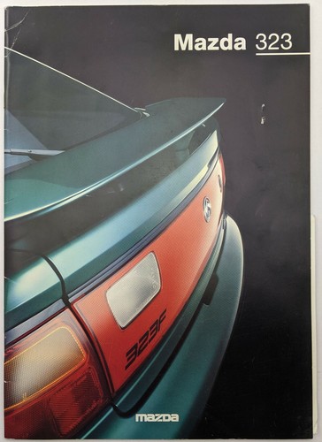 Mazda 323 brochure retail - &,