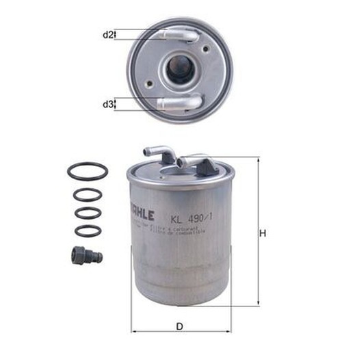 Fuel filter for mercedes - fuel,