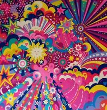 Lush Cosmetics Twilight Recycled Knot Wrap Scarf Colorful Sun Stars Moons