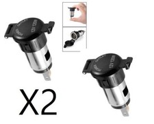 2x 12V 120W Car Cigarette