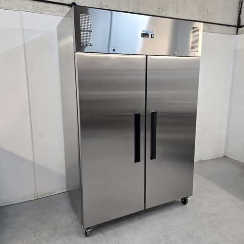 Upright fridge double door - fridge,