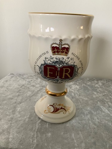 Qeii silver jubilee goblet - qeii,