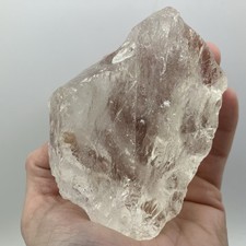 328g XL Clear Satyaloka Monastery Quartz (Azeztulite) Crystal Mineral Specimen