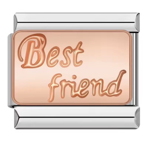 Rose gold best friend silver - gold,