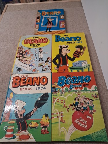 Vintage british comic annuals - british,