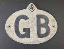 GENUINE VINTAGE 7" RAC GB