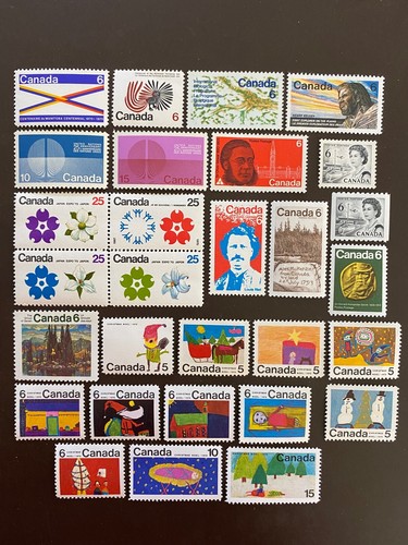 Canada stamps 1970 - stamps,