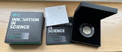 Stephen hawking silver proof - stephen,