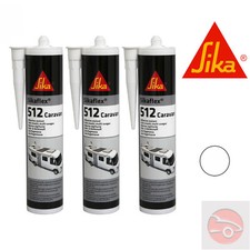 3 x Sikaflex 512 - White -