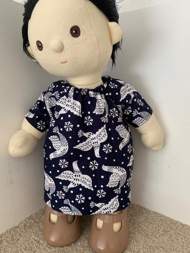 Dinkum doll clothes navy blue - dinkum,