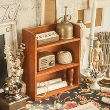 3 Tier Small Bookcase Desktop