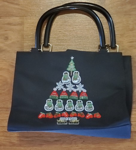 Kim rogers christmas purse vtg - christmas,