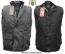 Bolton Wax Bodywarmer by Hunter Outdoor sizes from SMALL to 6XL