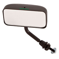 Racetech F1 Universal Side/Rear View Mirror (Black / Convex Glass / Adjustable)