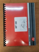 1637498M1 Massey Ferguson/Hesston balers 186 PARTS MANUAL CATALOGUE BOOK