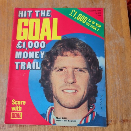 1972 goal magazine no 208 - 19/8/1972, no.208