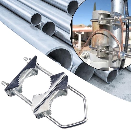 Antenna mast clamp double - antenna,