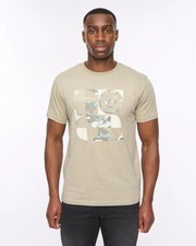 Mens Duck & Cover Camshapes T-Shirt - Sage Green
