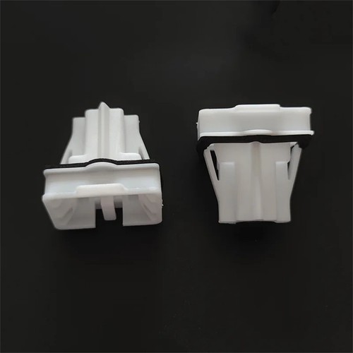 Rear seat buckle clips - rear,