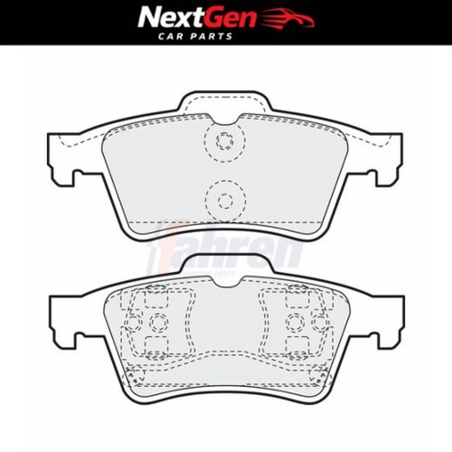 Rear brake pads - brake, fahren