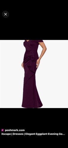 Xscape purple solid off - purple,
