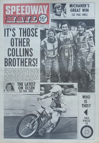Speedway mail newspaper - speedway,
