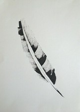 Original Ink sketch painting