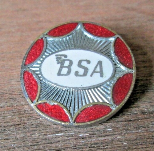 Bsa motorcycle logo badge - bsa,