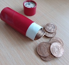 50x 1965 Half Penny Coins In A