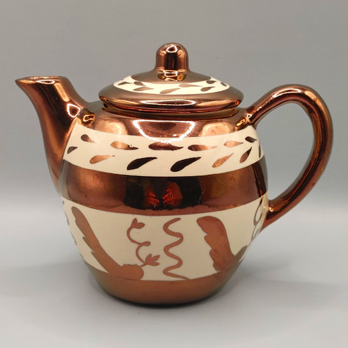 Luster ceramic tea - tea, leaves