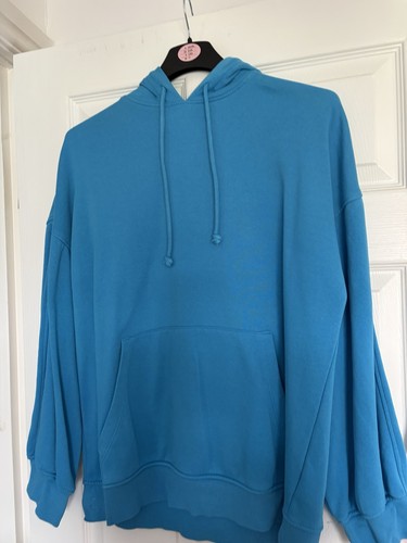 Turquoise oversized hoodie - turquoise,