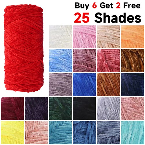 100g yarn chenille - dk,