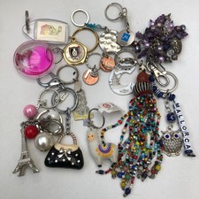 Job Lot Keyrings Bag Charms Llama Owl Dragon Spares Repairs Crafting Art Mixed